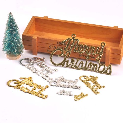 装饰圣诞树挂牌DIY装扮