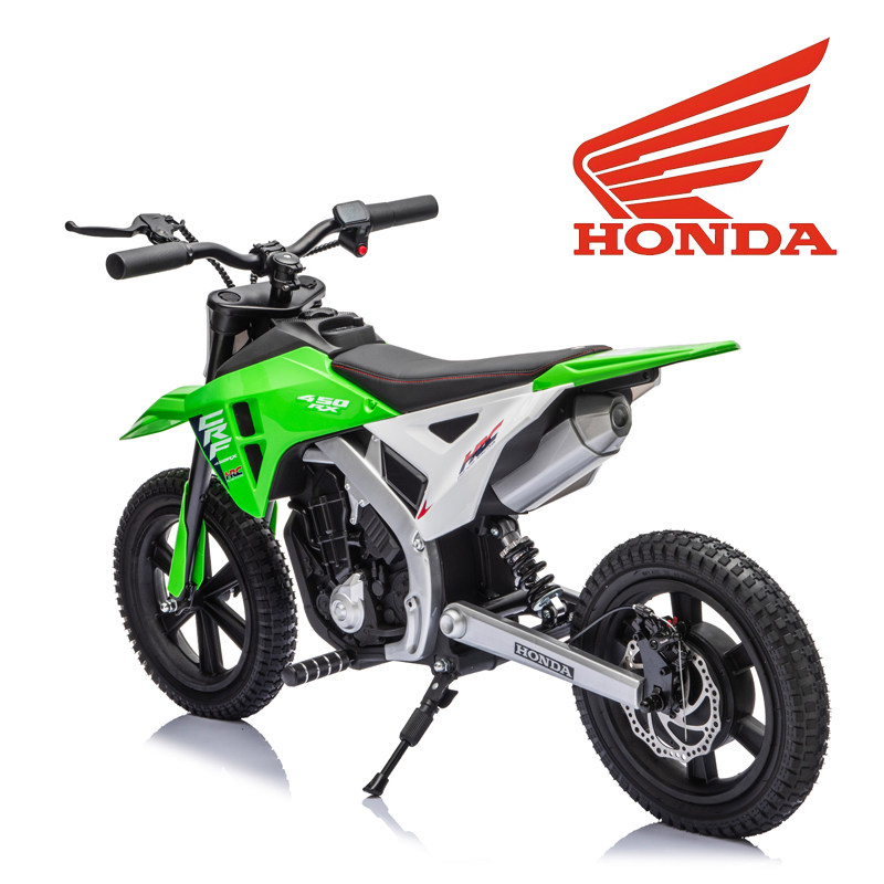 本田HONDA儿童电动摩托车越野车小孩充电双人青少年6到12岁玩具车
