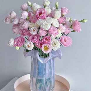 洋桔梗鲜花云南基地直发花束客厅龙胆花室内水养真花插花鲜花