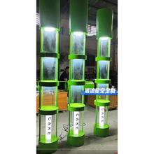 网红蛋糕模型罩样品亚克力星空球发光橱窗柜展示墙甜手办装饰架子