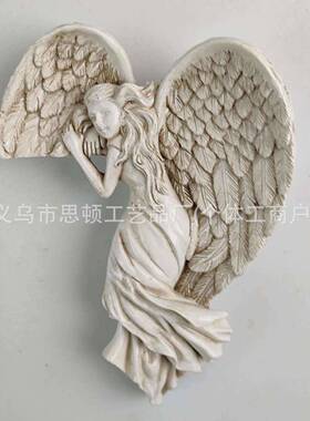 跨境天使门框装饰品摆件家居摆件门框设计艺术天使北欧风 树脂设