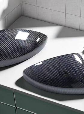 适用于15-20款奥迪TT TTS MK3 8S R8倒车镜盖银耳后视镜外壳替换