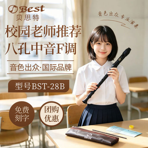 贝思特BST-28B八孔英式中音F调