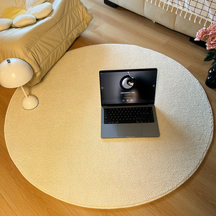 高级感大圆毯地毯圆形地垫毯猫咪客厅茶几毯卧室书房转椅摇椅垫子
