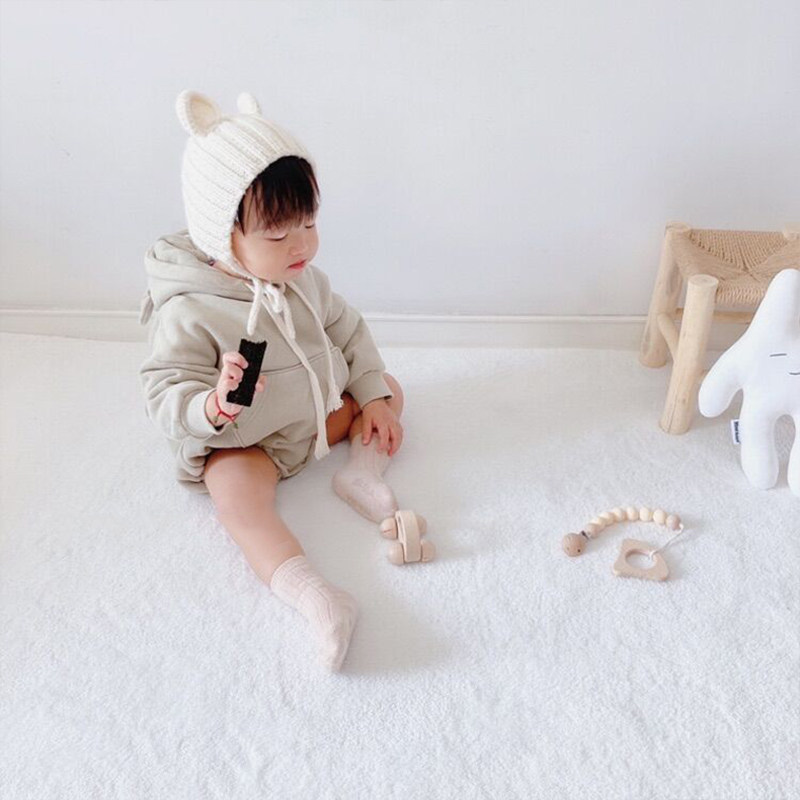 日式纯色米白拍照地垫儿童摄影毯舞台毯卧室衣帽间婚纱店毛绒地毯