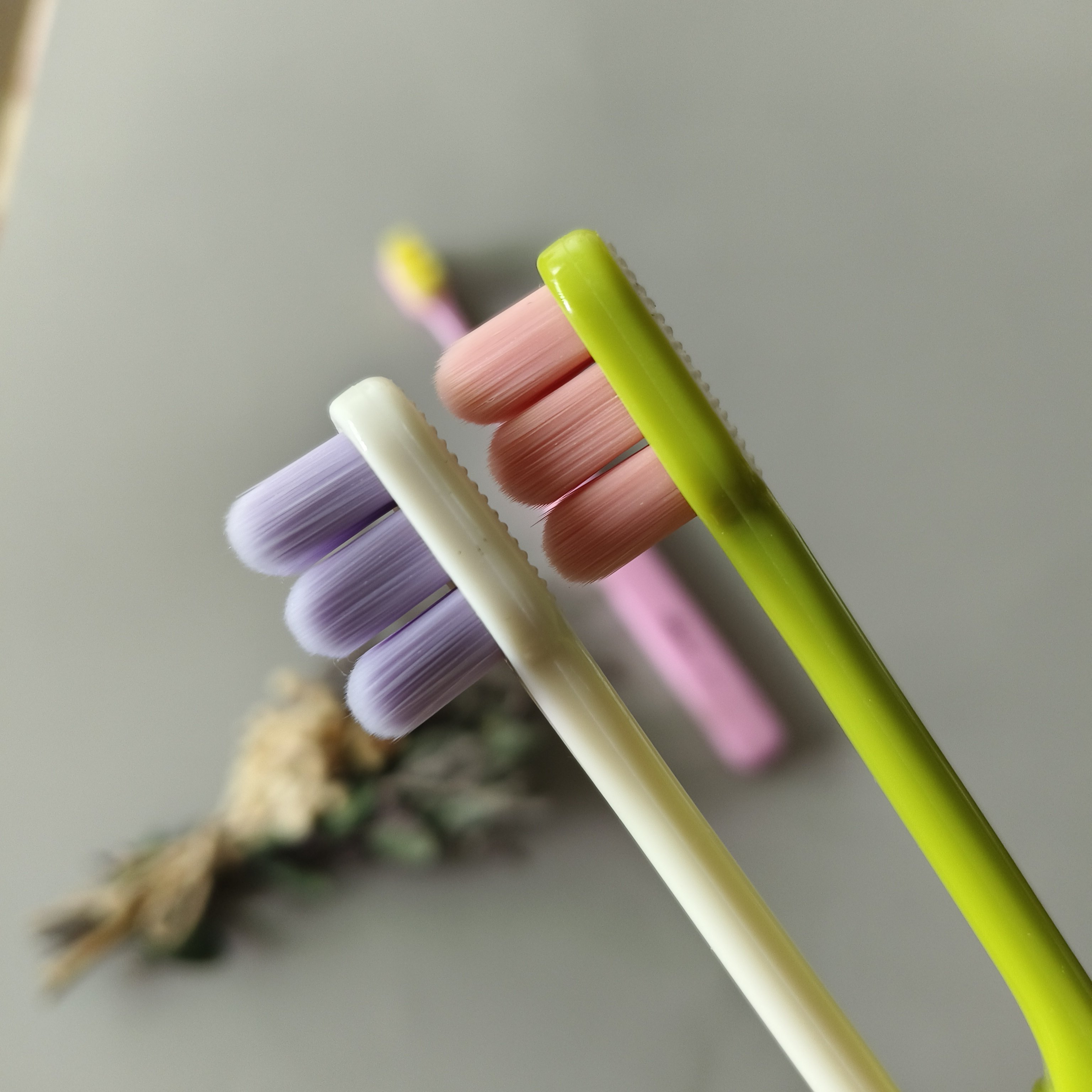 高品质牙刷软毛成人超细超软情侣孕妇月子牙刷家庭装万根软毛牙刷
