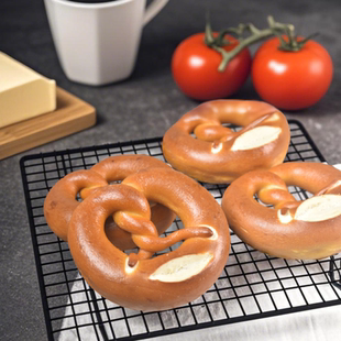 谷麦朴食 轻食德国碱水面包，代餐碱水结健康早餐德国结