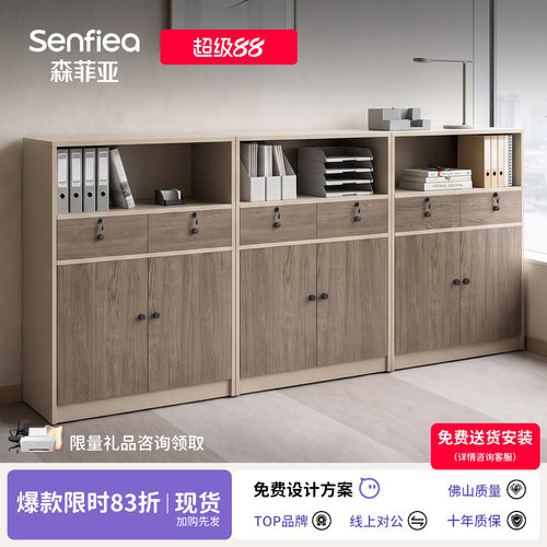 文件柜隔断柜办公室组合储物矮柜