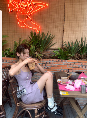 HEBEN MODE 浪漫夜幕 西装马甲吊带背心女百褶短裙收腰时尚套装裙