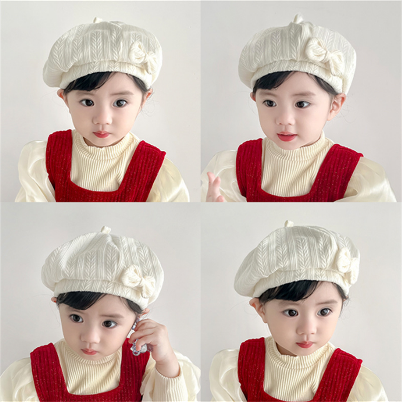 纯棉贝雷帽春秋款8-24个月