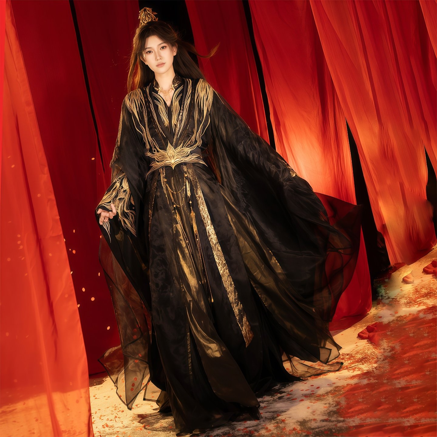 汉服魏晋风重工刺绣大袖衫古装武侠风男女同款仙侠风影视古风套装,女装/女士精品,汉服套装,淘宝优惠券,粉丝福利购,淘宝优惠卷