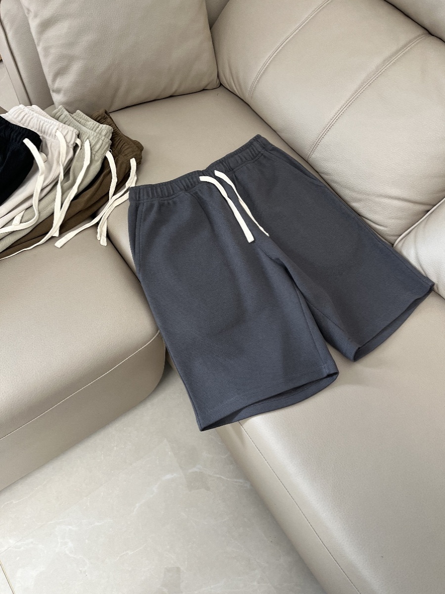 美式重磅斜纹短裤男夏季纯色宽松五分裤运动抽绳百搭情侣休闲裤女,男装,短裤,淘宝优惠券,粉丝福利购,淘宝优惠卷