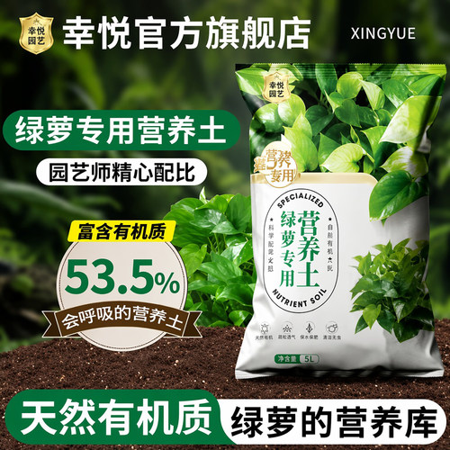 养绿萝专用营养土有机土壤
