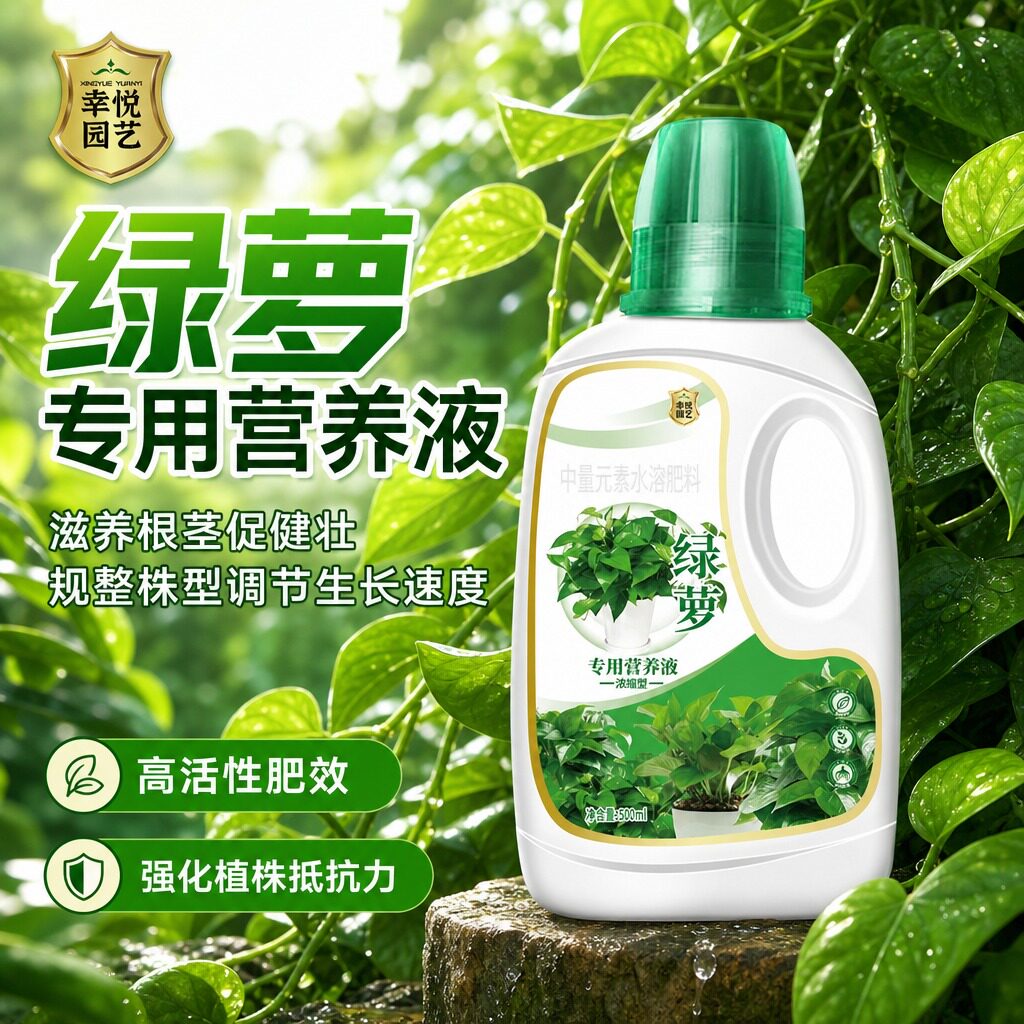 绿萝专用营养液促进生长强化植株抵抗力促进壮根氮磷钾配方水溶肥