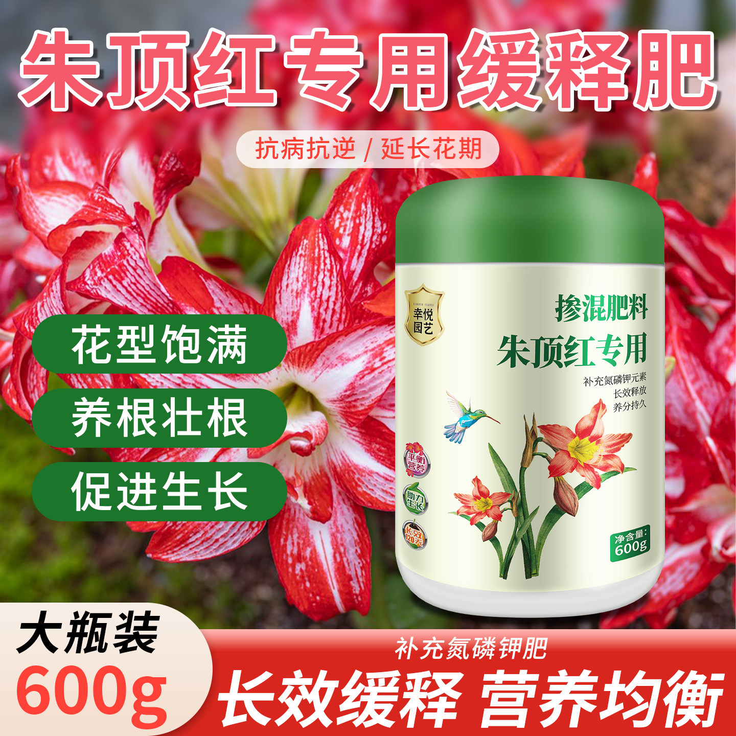 朱顶红专用肥缓释肥花肥复合肥重瓣种球促开花催花肥盆栽养护肥,鲜花速递/花卉仿真/绿植园艺,家庭园艺肥料,淘宝优惠券,粉丝福利购,淘宝优惠卷