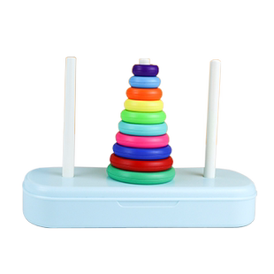 汉诺塔十层8层10汉罗塔儿童玩具小学生益智思维训练比赛专用八
