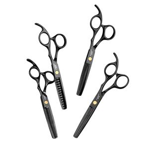 理发剪刀无痕牙剪发正品鹿角鱼骨齿发型师专用美发专业剪发打薄剪