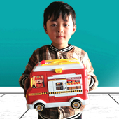 儿童消防车工程车套装 8岁仿真救援汽车玩具男女 大号益智多功能3