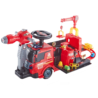 消防工程多功能滑行玩具车