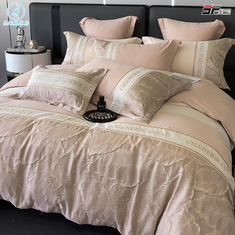 法式轻奢加厚100s全棉磨毛四件套