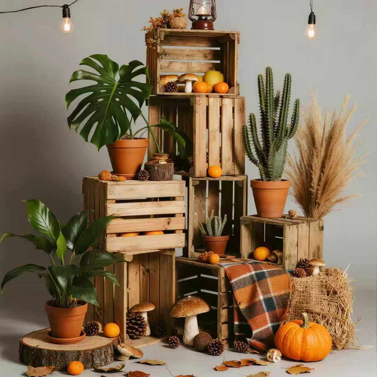 定制实木木箱储物箱超市陈列道具木条箱长方形大号摄影道具木箱,收纳整理,收纳箱,淘宝优惠券,粉丝福利购,淘宝优惠卷