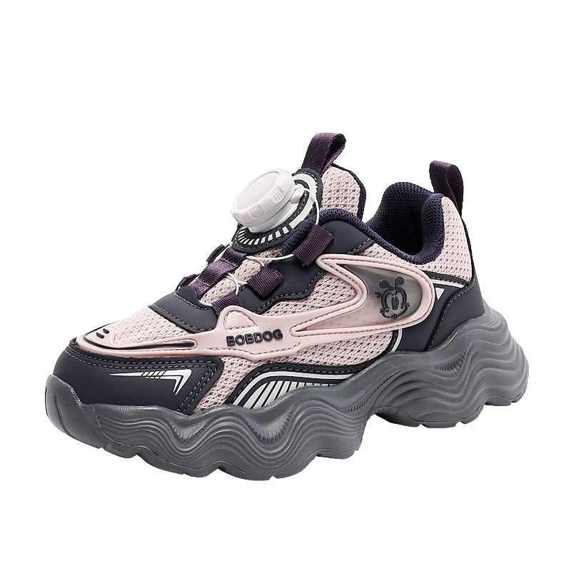 耀宴巴布豆女童鞋新款春秋季流行中大童老爹鞋女孩鞋子儿童运动鞋