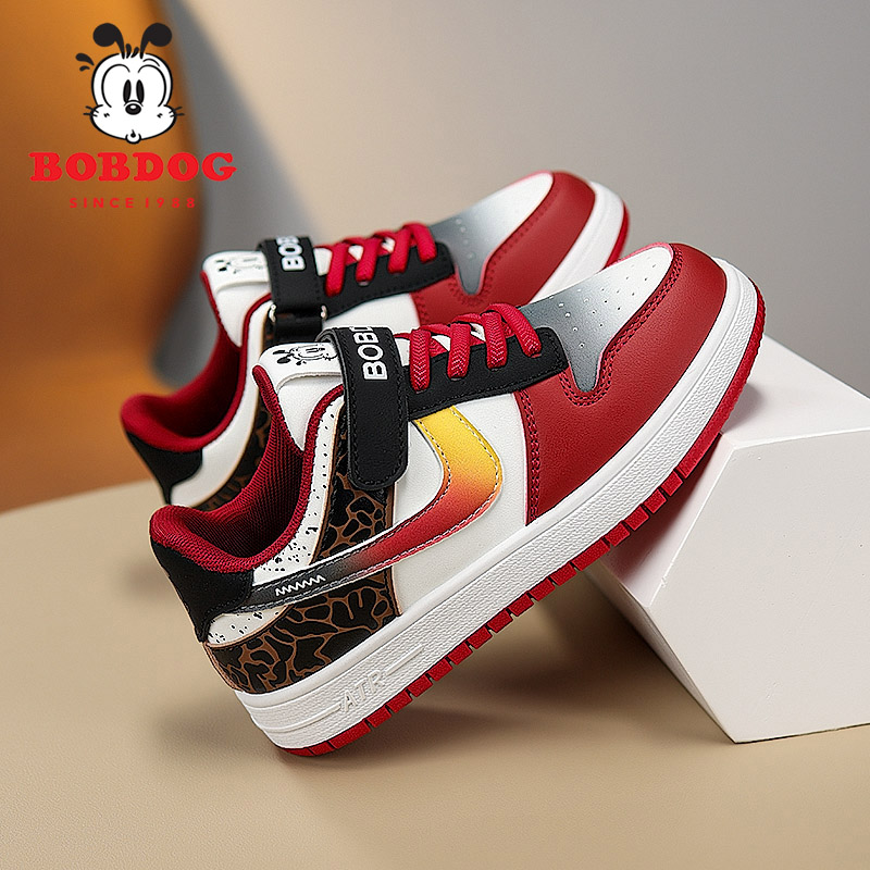 巴布豆男童板鞋2025新款春秋款爆款中大童学生男孩鞋子儿童鞋动鞋