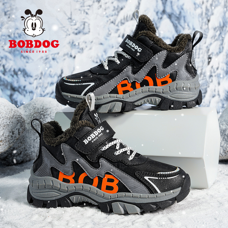 户外登山鞋加绒保暖鞋
