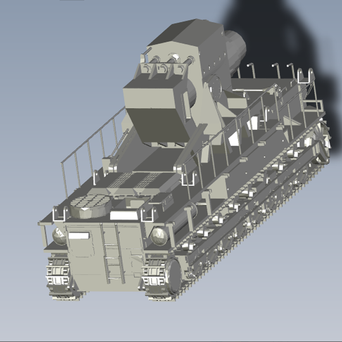 卡尔臼炮模型图01200610