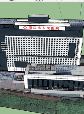 人民医院模型图纸01201012