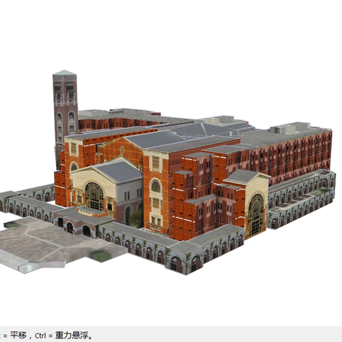 大学图书馆模型图纸01200910