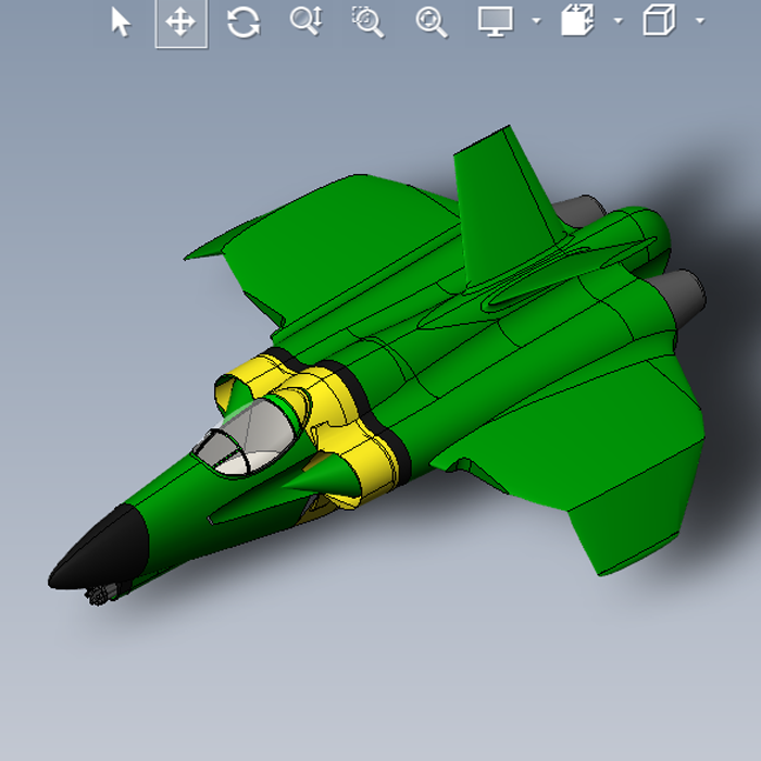 简易飞机模型图01200617