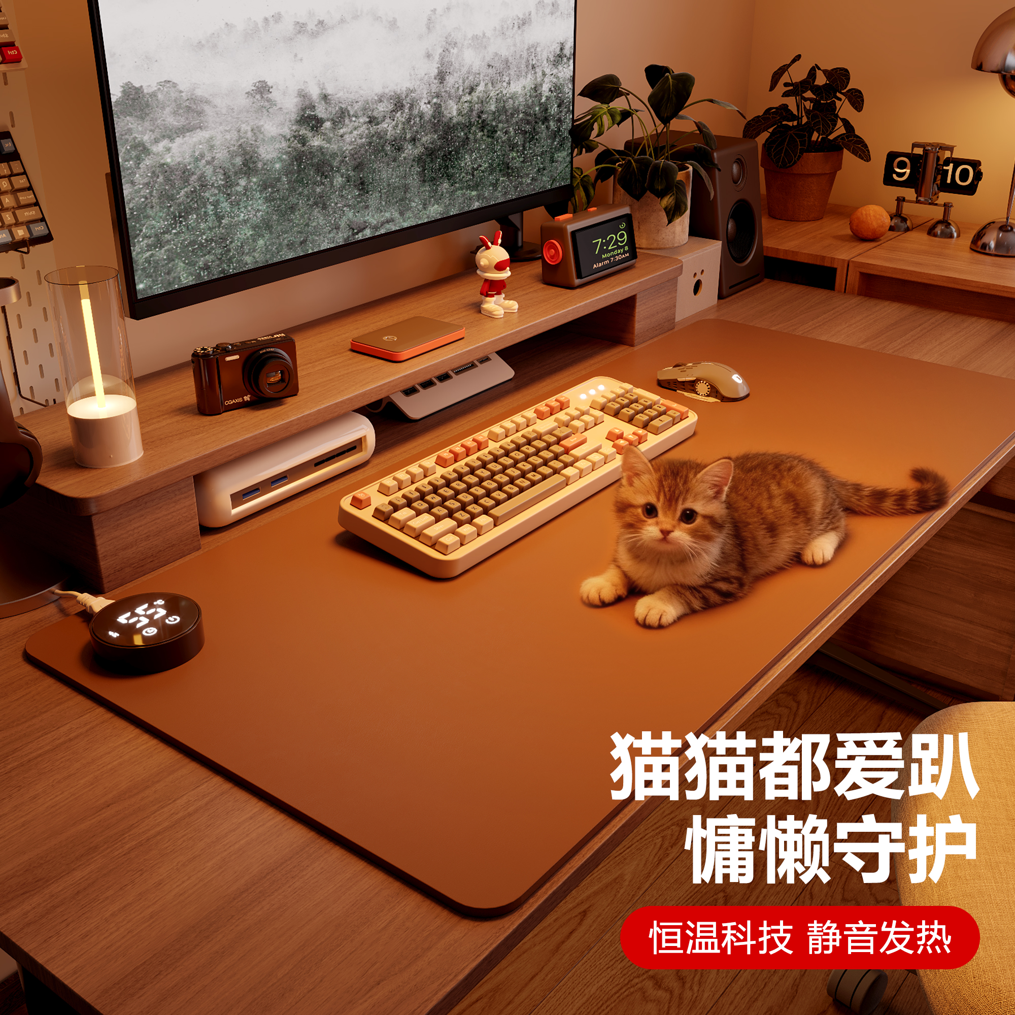 别让你家猫看到这款鼠标垫！