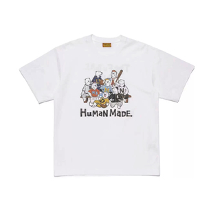 现货HUMAN MADE GRAPHIC T-SHIRT 26SS竹节棉短袖T恤男女款情侣t
