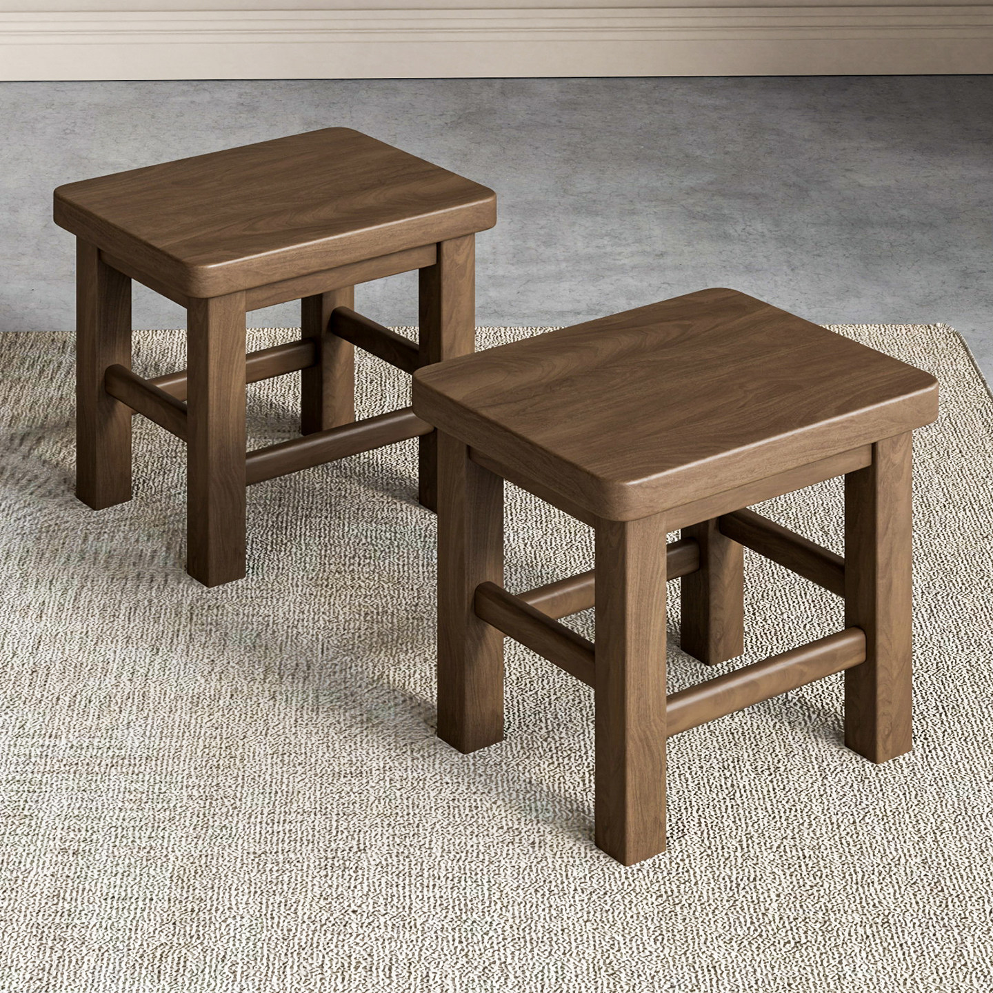 实木小凳子家用矮凳方凳小板凳木质换鞋凳简约圆凳网红客厅木凳子,住宅家具,矮凳,淘宝优惠券,粉丝福利购,淘宝优惠卷