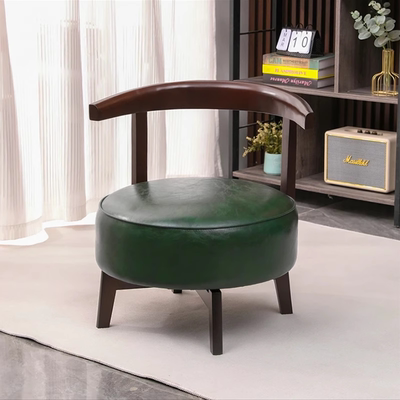 儿童小板凳客厅舒沙发凳实木凳子靠背可旋转家用小凳子矮凳小椅子