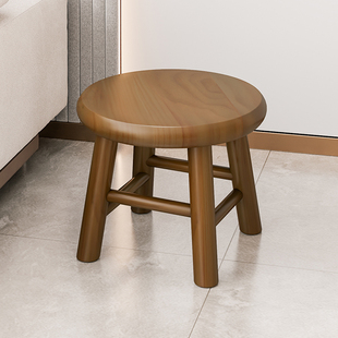 实木小凳子简约茶几小板凳家用矮凳圆凳小木凳小椅子客厅木凳子