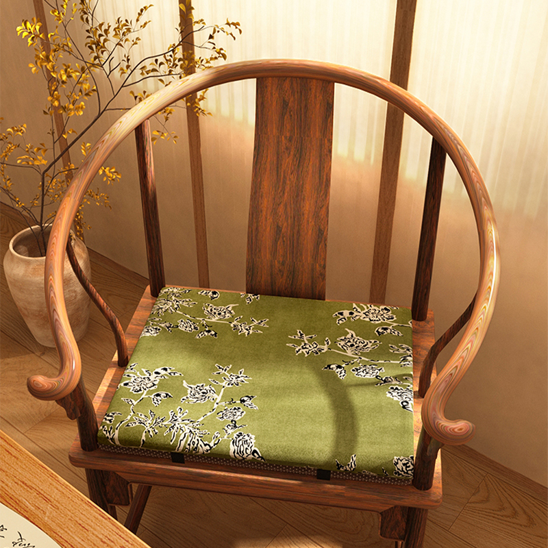 情更浓天津新中式椅垫加厚