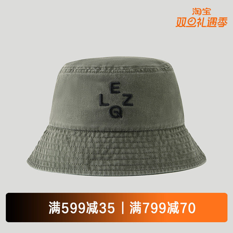 EQLZ做旧渔夫帽男女无中生有