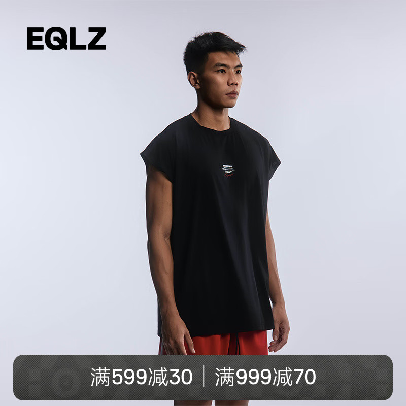 EQLZ x WEEDSSWIN 投篮训练无袖背心男款运动坎肩干爽速干健身服