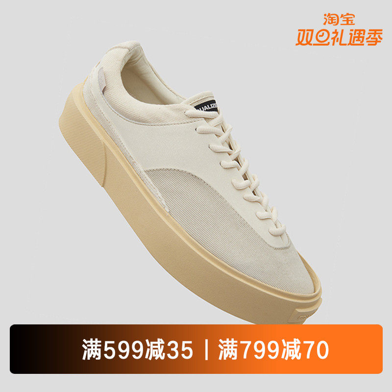 EQLZ义阔官方 情侣板鞋FAULT 22鞋子男女鞋舒适休闲板鞋无中生有