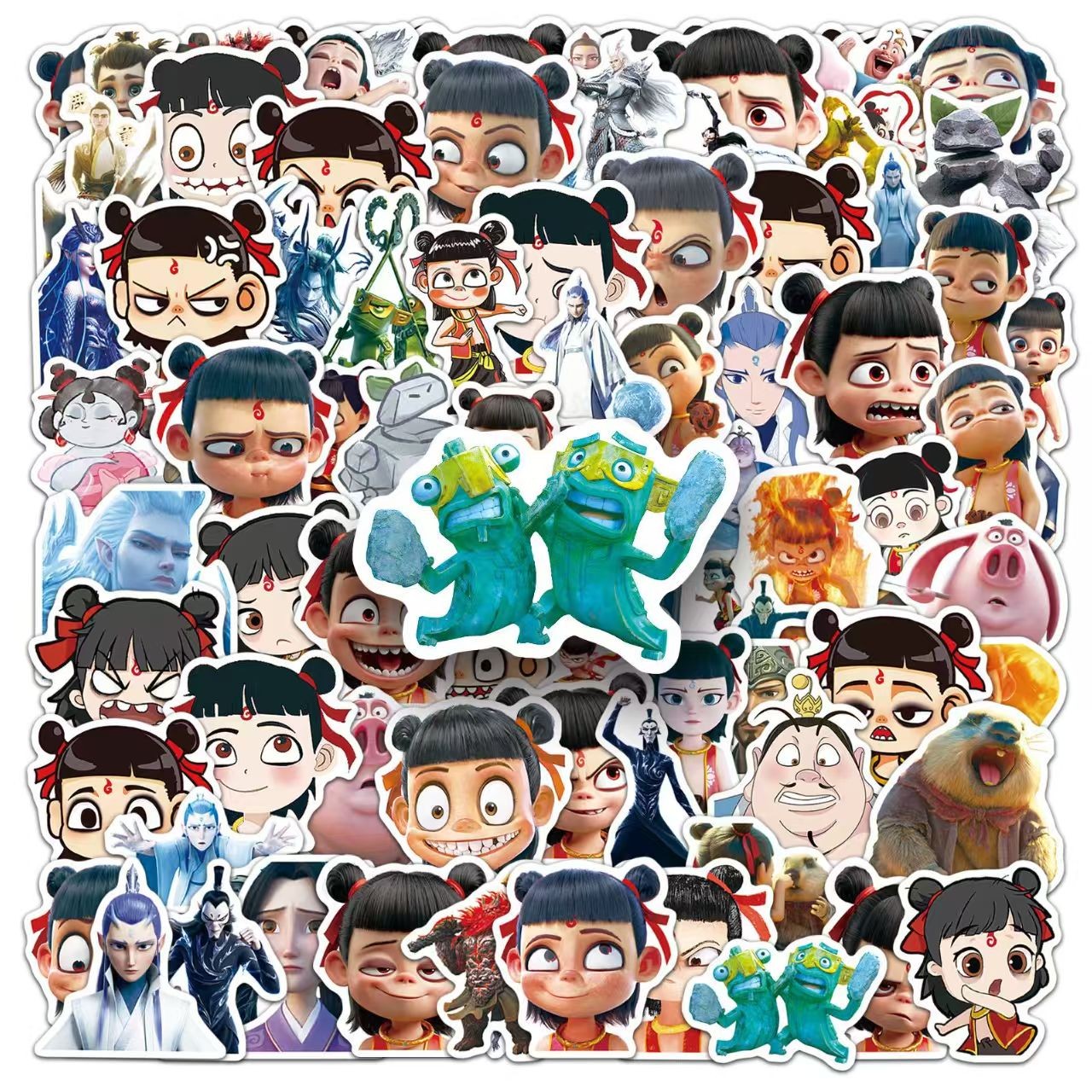 沐瑤哪吒2魔童鬧海表情貼紙