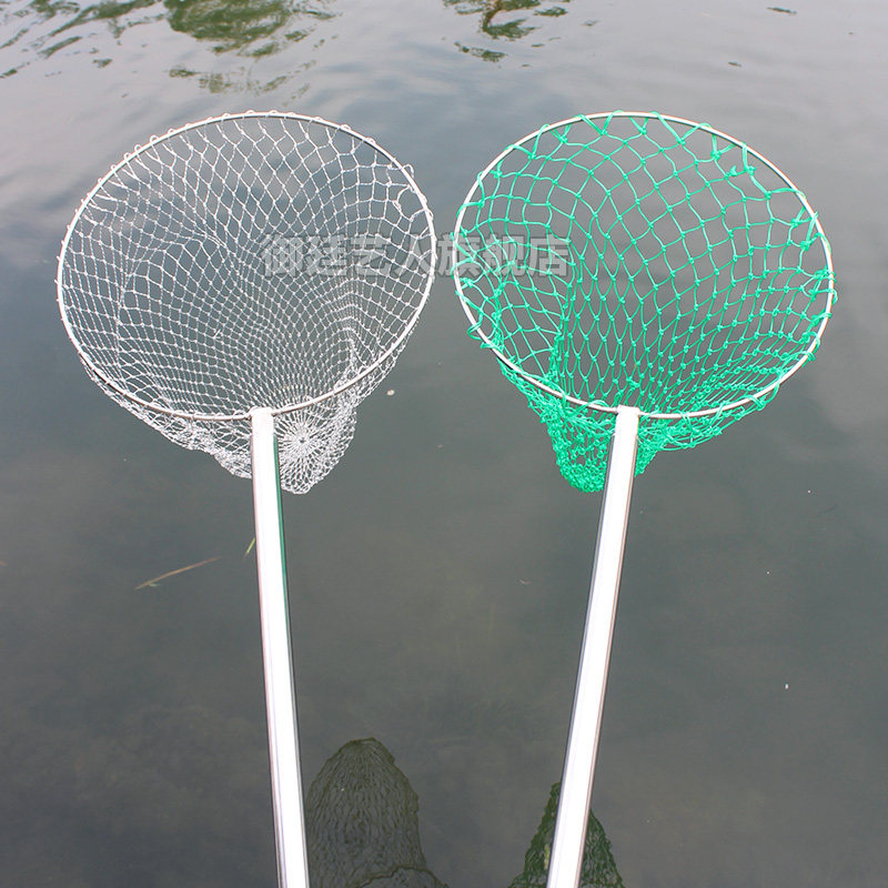 抄网鱼网大物不锈钢分段捞鱼网