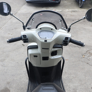 适用本田NS125LA前挡风板复古装饰小挡风SDH125T-39改装导流罩