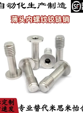 超薄头内六角铰链销 CLBK6 8 10 12-15 20 25 30-A MIK01-D6-L15