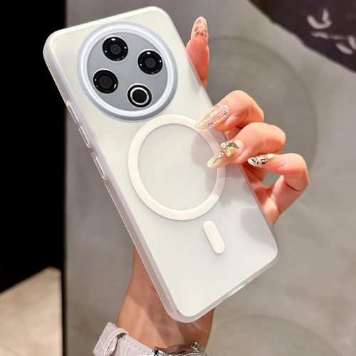 适用vivoY500手机壳Y500新款超薄肤感vivo磨砂透明硬壳vovoy镜头全包防摔viviy男女viv0有丫vivovy简约外壳5G