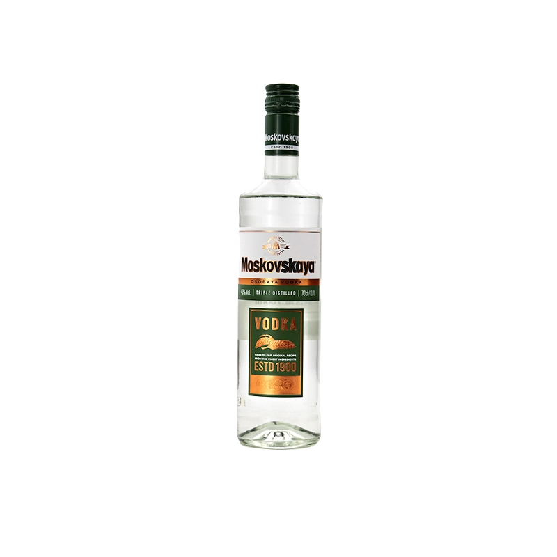 苏连绿 伏特加700ml苏联绿牌鸡尾酒调酒基酒俄罗斯进口洋酒正品