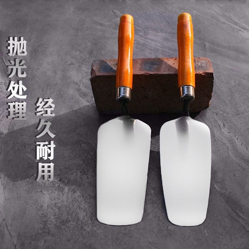 新款不锈钢一体皿刀灰匙泥工抹灰图片