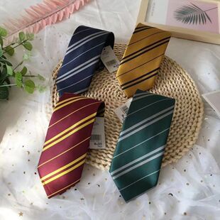 USJ哈利波特真丝领带联名款霍格沃茨蛇院JK学院格兰芬多斯莱特林