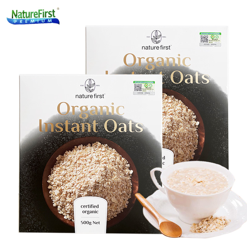 Organic oatmeal imported from Denmark 500g/bag 2bags